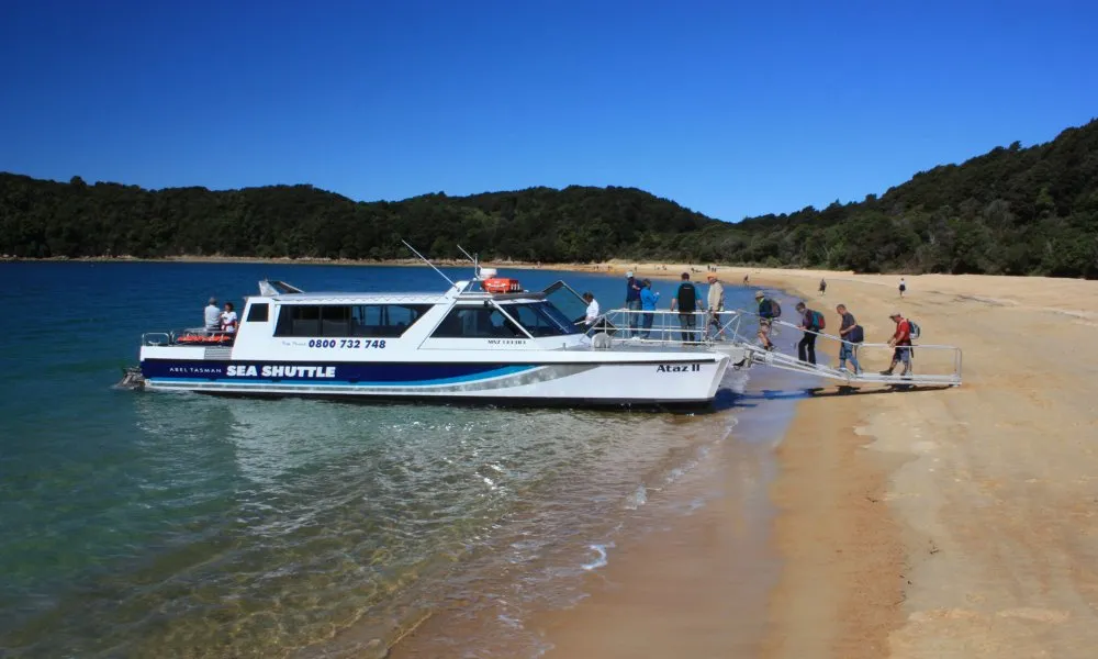 Abel Tasman Water Taxi | Half Day Abel Tasman Tour | Everything New Zealand-5