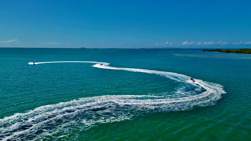 Moreton Bay Jet Ski Guided Tour - 2 Hours | Experience Oz