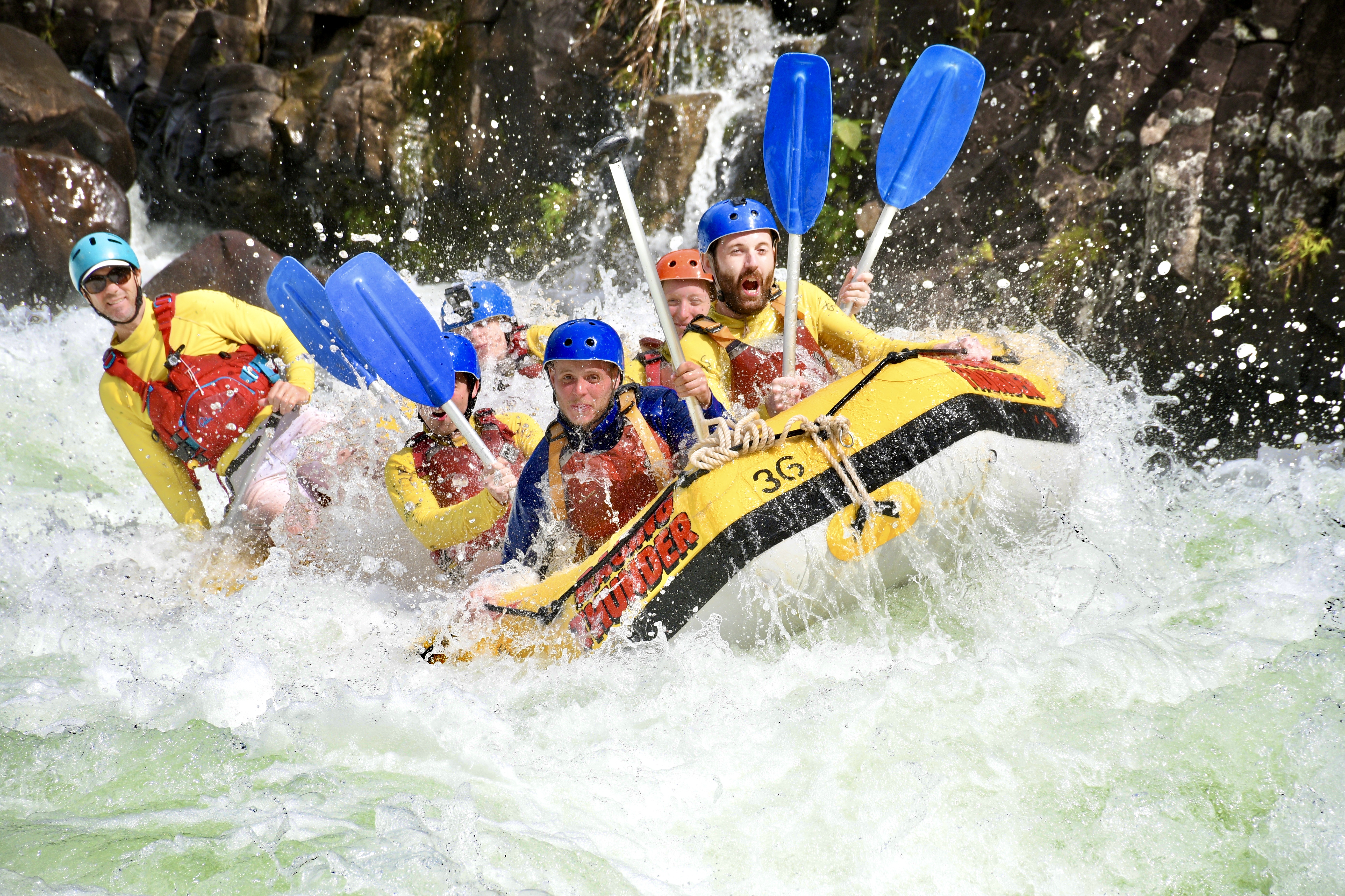 Tully River Rafting & Waterfall Tour, 2 Days - From Cairns