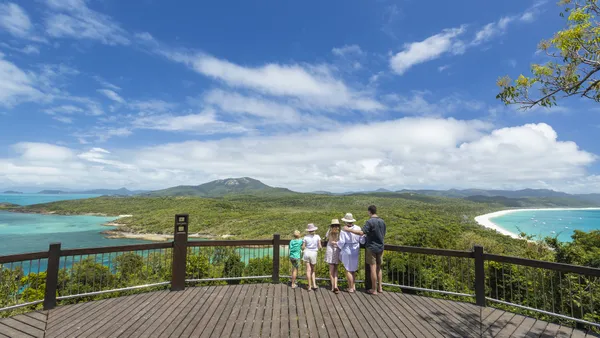 Whitehaven Beach and Hill Inlet Chill and Grill ex Hamilton Island