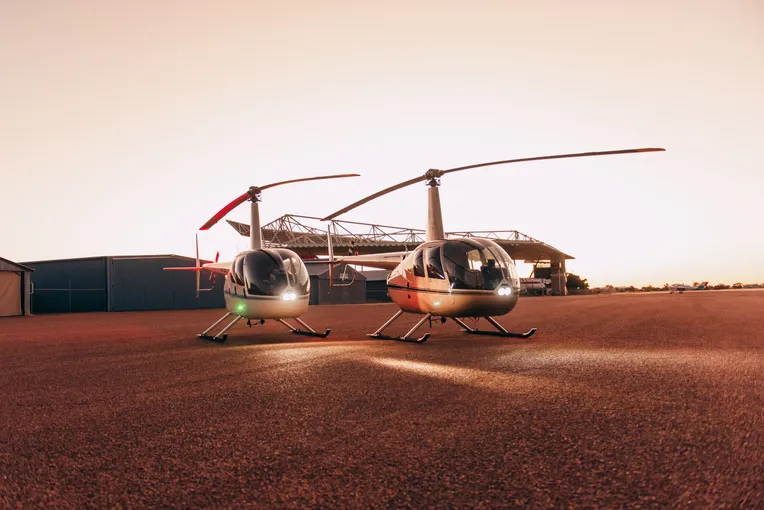 Longreach Sunset Helicopter Flight - 20 Minutes | Experience Oz