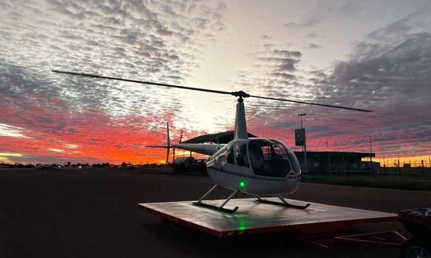 Longreach Sunset Helicopter Flight - 20 Minutes | Experience Oz
