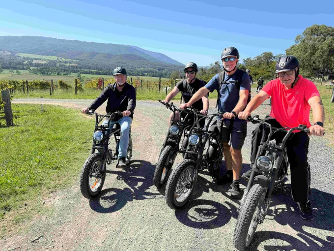 Yarra Valley Electric Bike Tour with Lunch | Experience Oz