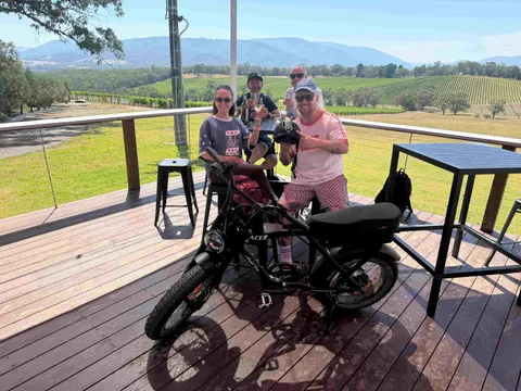 Yarra Valley Electric Bike Tour with Lunch