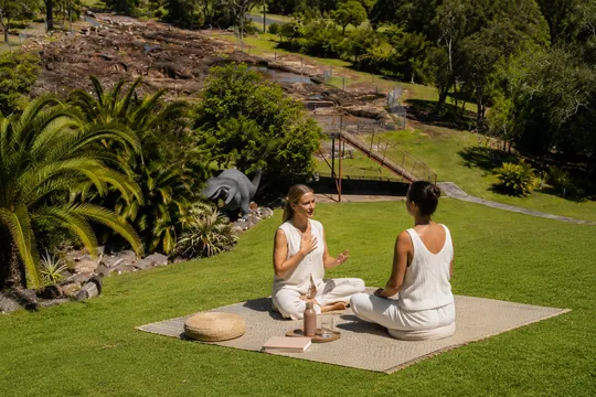 Bundaberg Private Mystery Craters Wellness Movement Session
