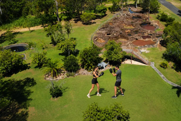 Private Mystery Craters Movement Session | Experience Oz