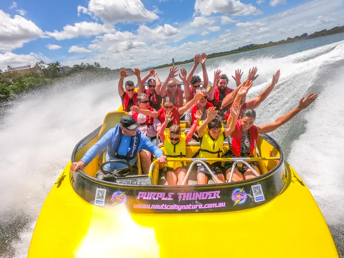 Mackay Splash-Filled Jet Boat Ride - 30 Minutes | Experience Oz