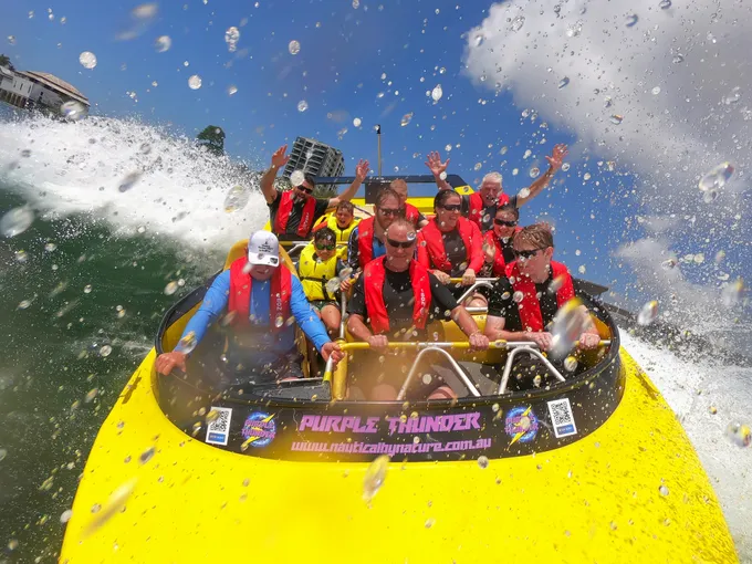 Mackay Splash-Filled Jet Boat Ride - 30 Minutes | Experience Oz