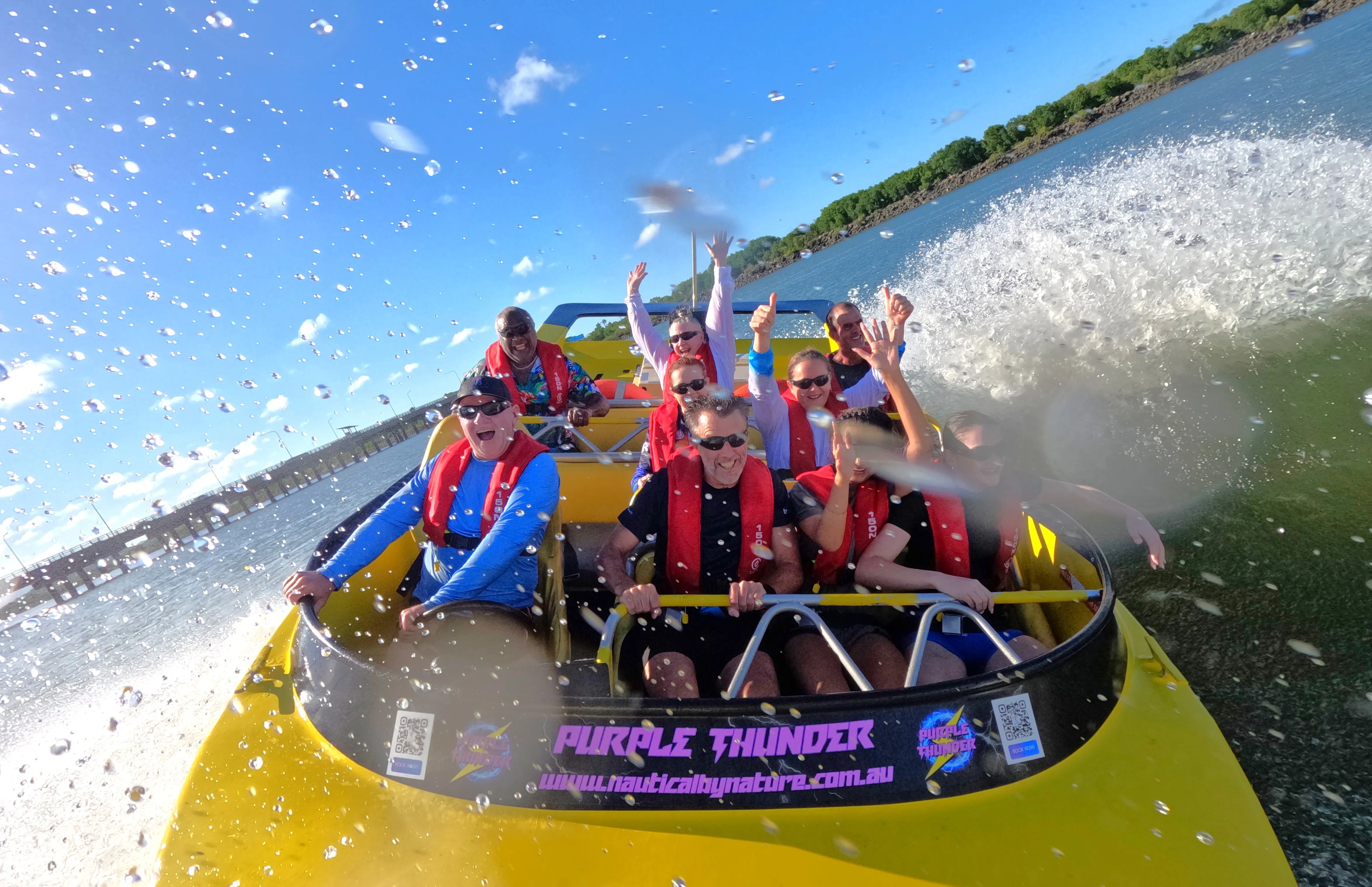 Mackay Splash-Filled Jet Boat Ride - 30 Minutes | Experience Oz-9