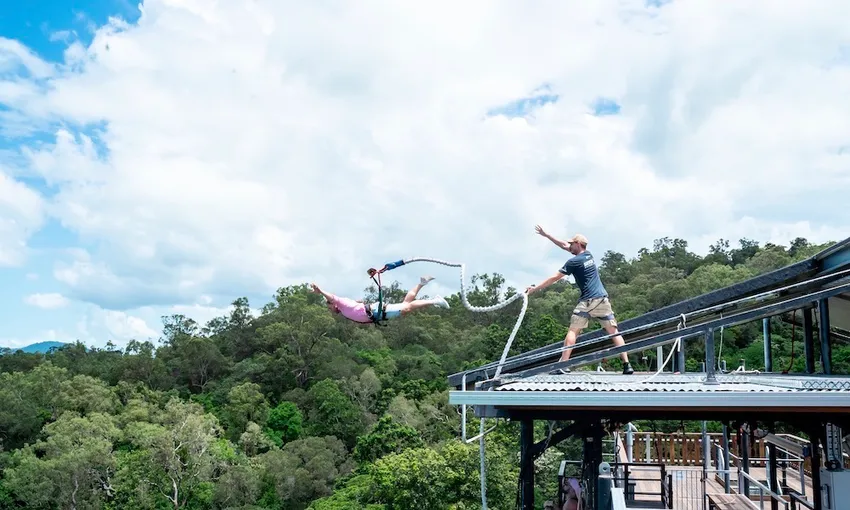 Cairns Bungy Jump & Giant Swing Combo Experience | Experience Oz
