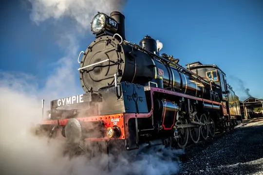 Gympie to Amamoor Steam Train, Snack & Souvenir - 3 Hours