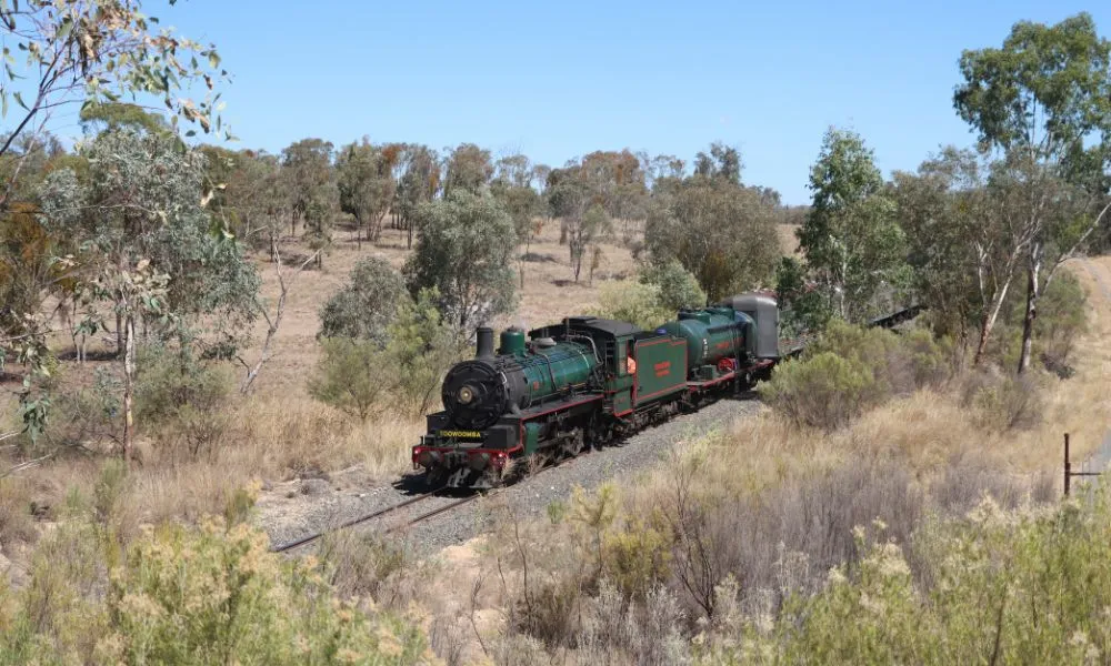 Toowoomba Heritage Steam Train Tour - 2.5 Hours