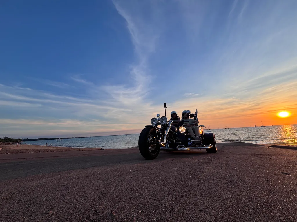 Darwin Coastal Sunset Luxury Trike Ride | Experience Oz-2