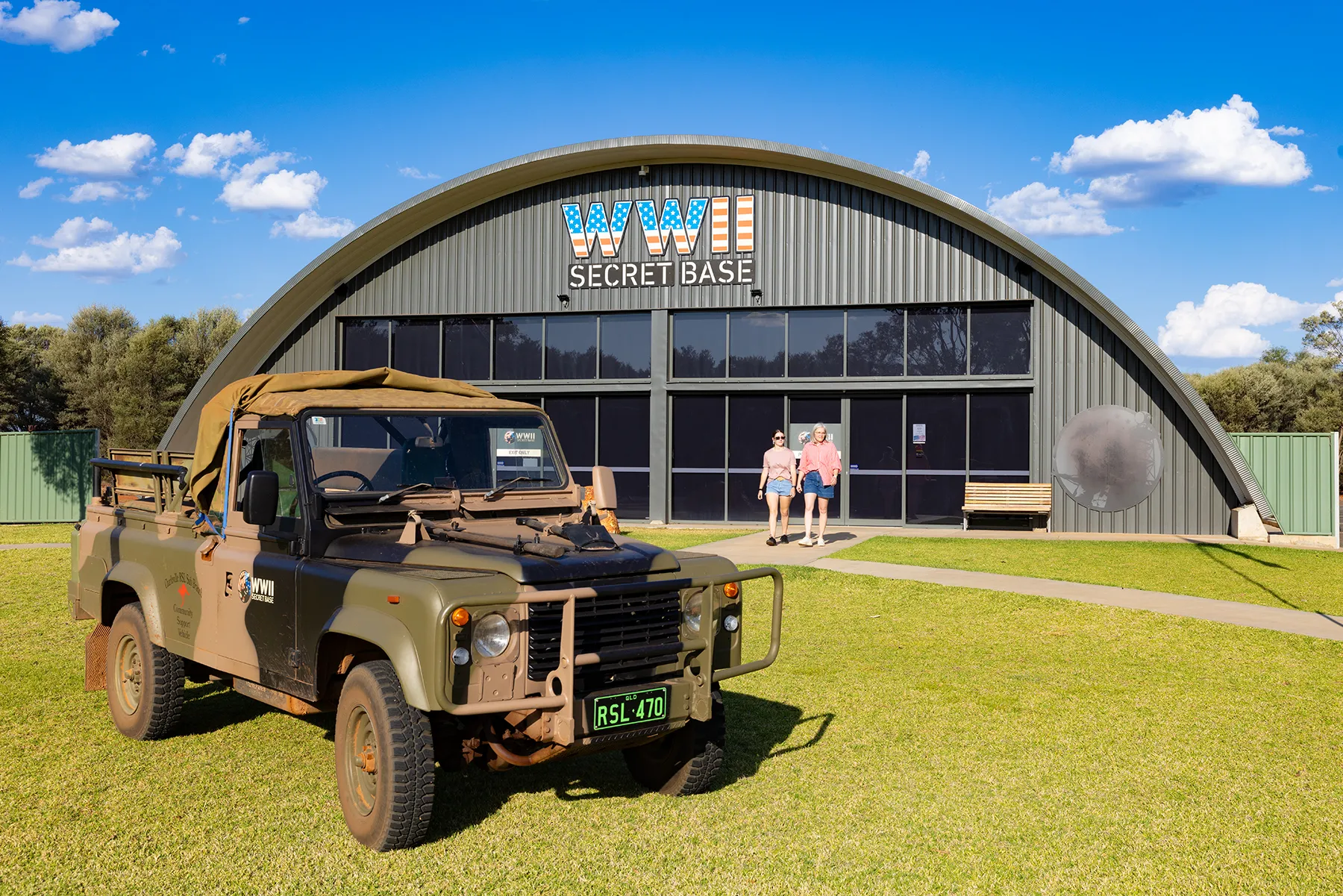 Charleville World War II Secret Base Interactive Exhibit