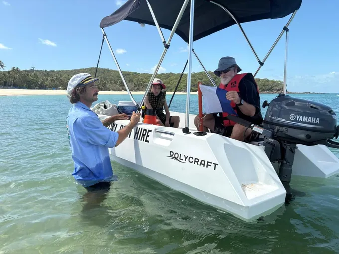 Polycraft Boat Hire, 2 Hours - Great Keppel Island