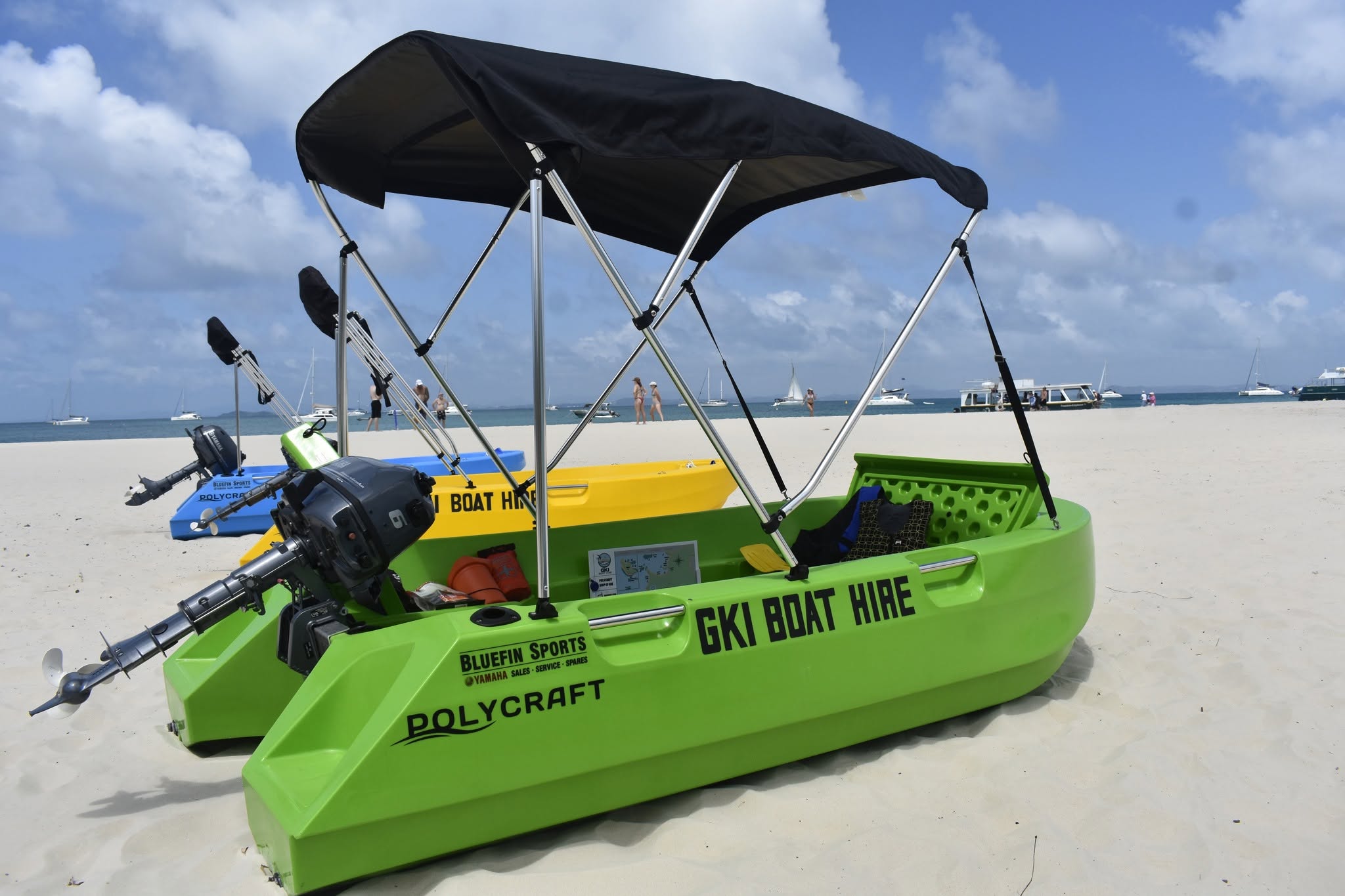 Polycraft Boat Hire, 2 Hours - Great Keppel Island