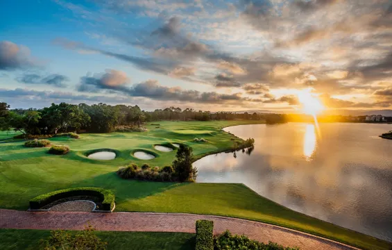 Gold Coast Hope Island Links Golf with 18 Holes - For 2 