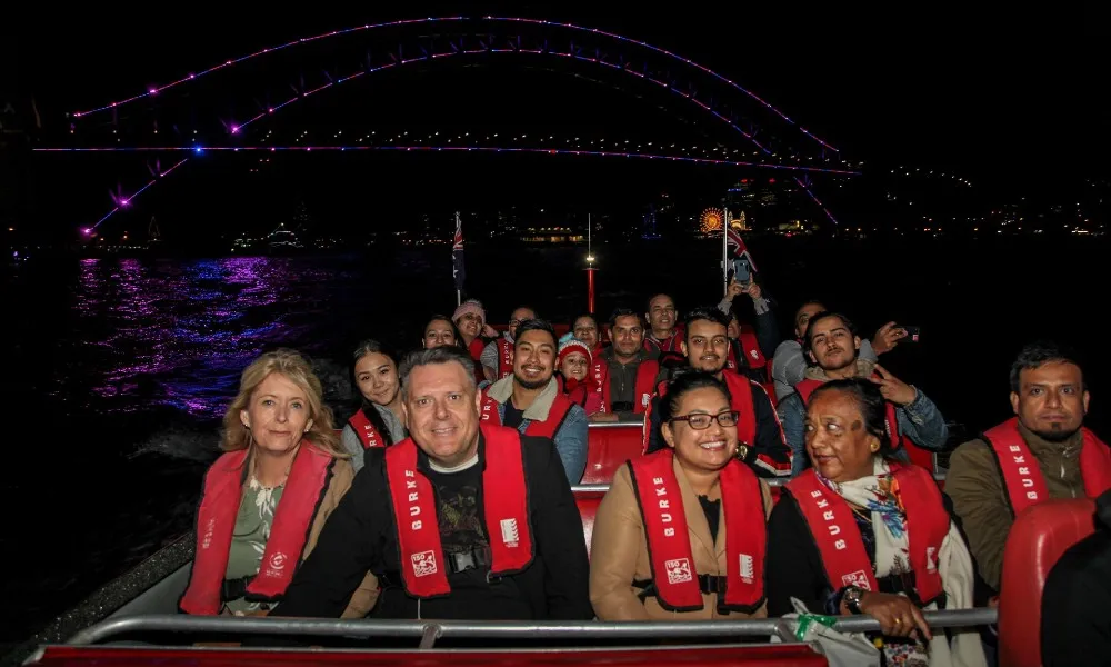 Vivid Sydney Harbour Jet Boat Ride - Book Now | Experience Oz-1