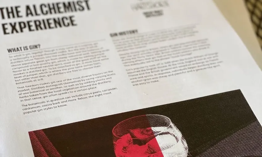 1.5 Hour Gin Mixing Workshop - Book Now | Experience Oz