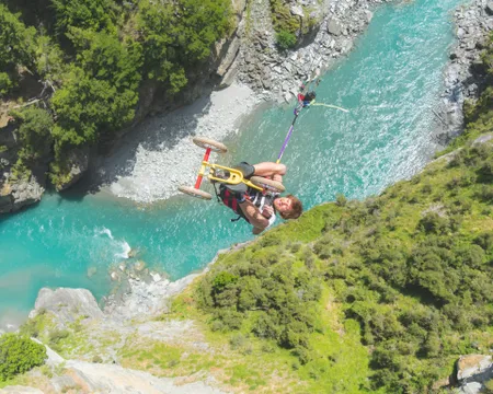 Shotover Canyon Swing from Queenstown 