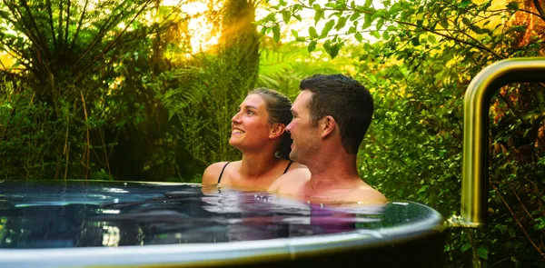 Private Rainforest Wood Fired Hot Tub