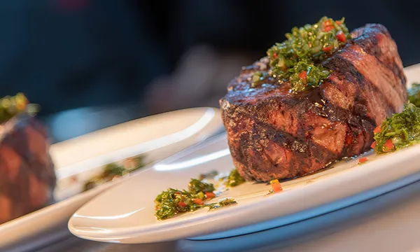 Glenelg Steak & Wine Dinner with Dessert - For 2