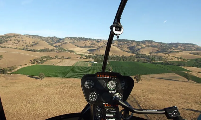 Barossa Valley 15 Minute Scenic Helicopter Flight | Experience Oz
