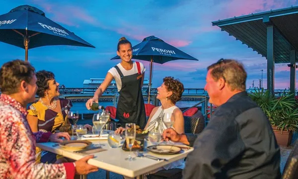 Darwin Waterfront 4 Course Dining Experience with Wine