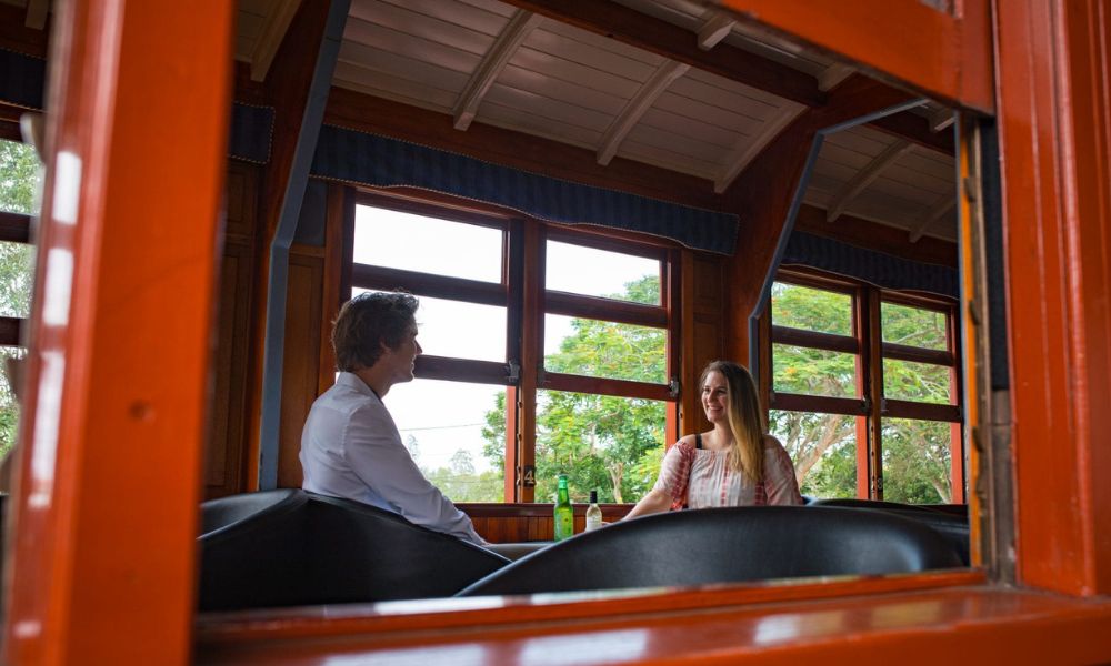 Mary Valley Rattler VIP Shared Booth Rail Trip – Gympie