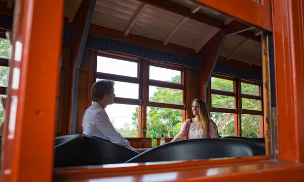 Mary Valley Rattler VIP Shared Booth Rail Trip – Gympie