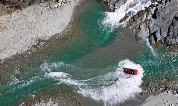 Shotover Jet Boat Queenstown with transport