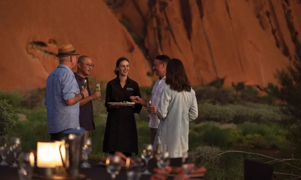 Uluru Sunset BBQ Dinner with Stargazing | Experience Oz-1