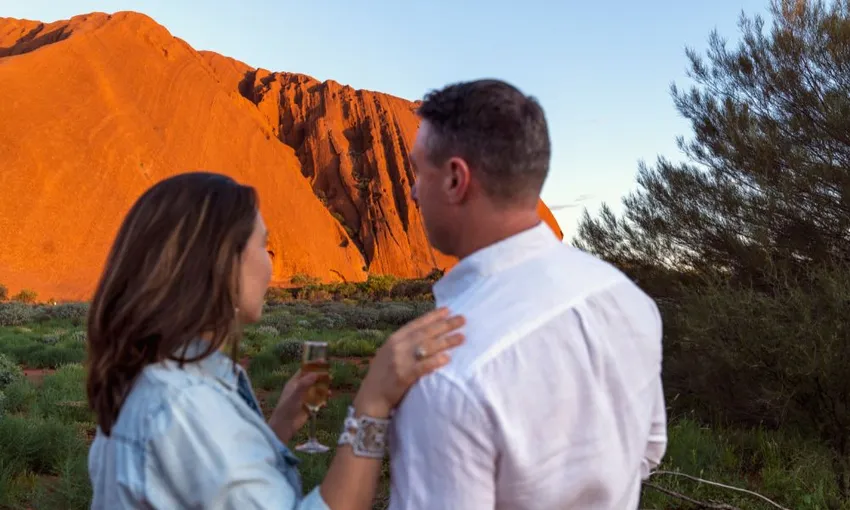 Uluru Sunset BBQ Dinner with Stargazing | Experience Oz