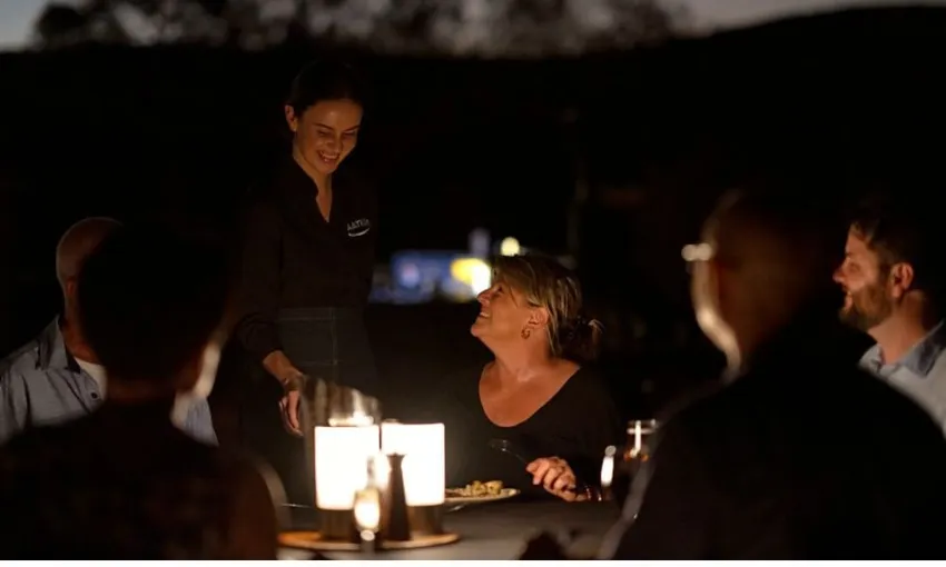 Uluru Sunset BBQ Dinner with Stargazing | Experience Oz