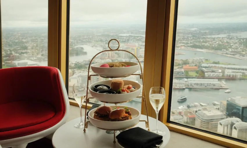 Sydney Tower High Tea at Bar 83 - 90 Minutes | Experience Oz