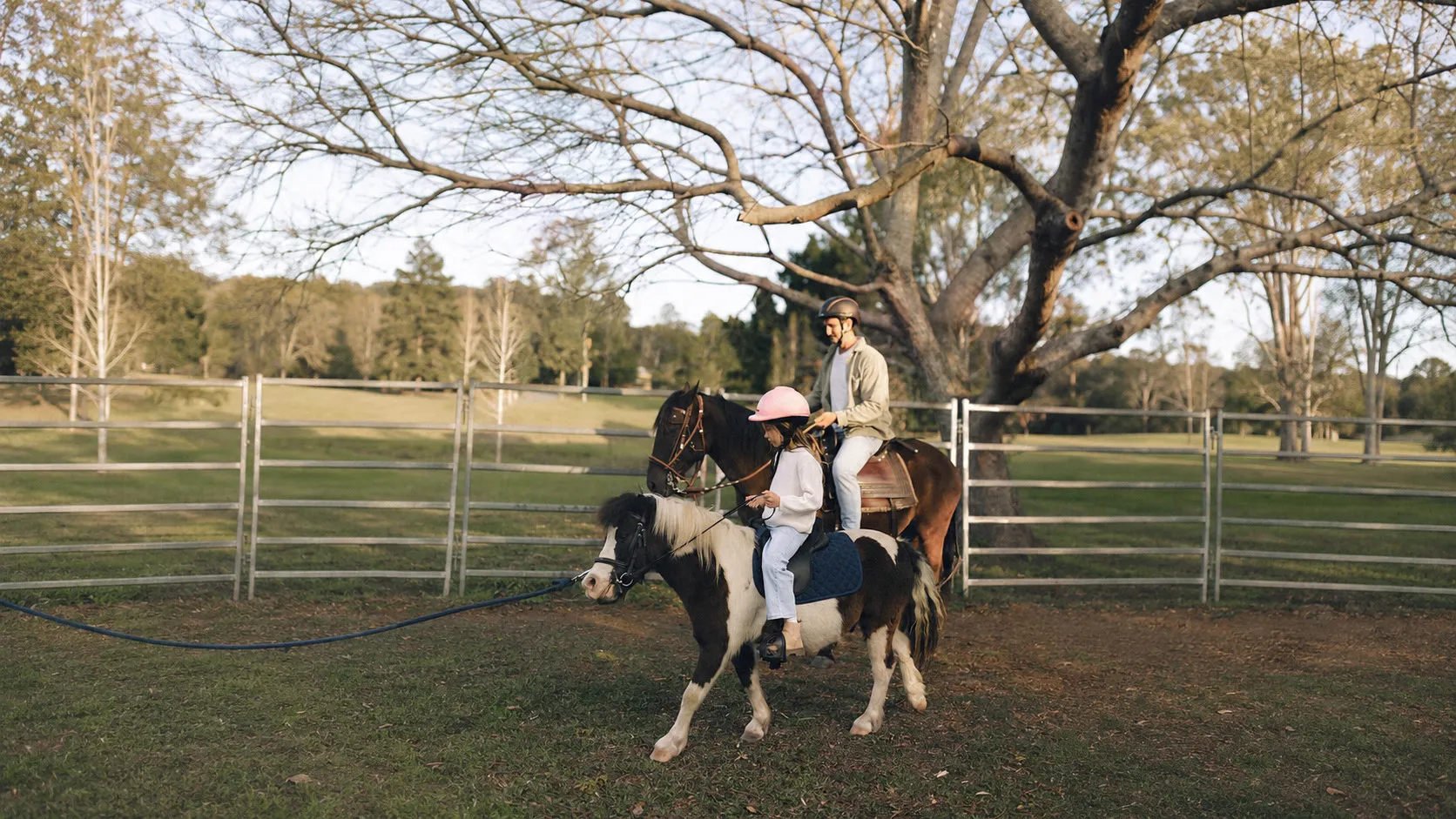 Adult & Child Horse Ride - 30 Minutes - For 2 | Experience Oz-1