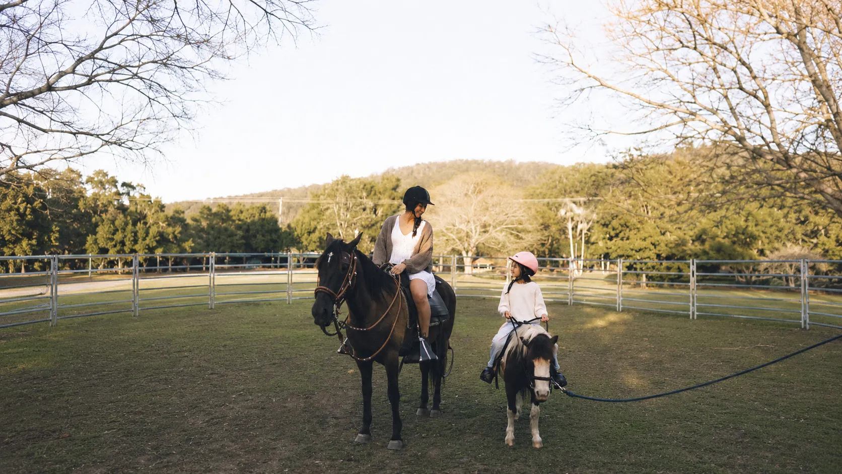 Adult & Child Horse Ride - 30 Minutes - For 2 | Experience Oz-3