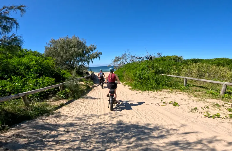Noosa North Shore Electric Fat Bike Beach Ride | Experience Oz