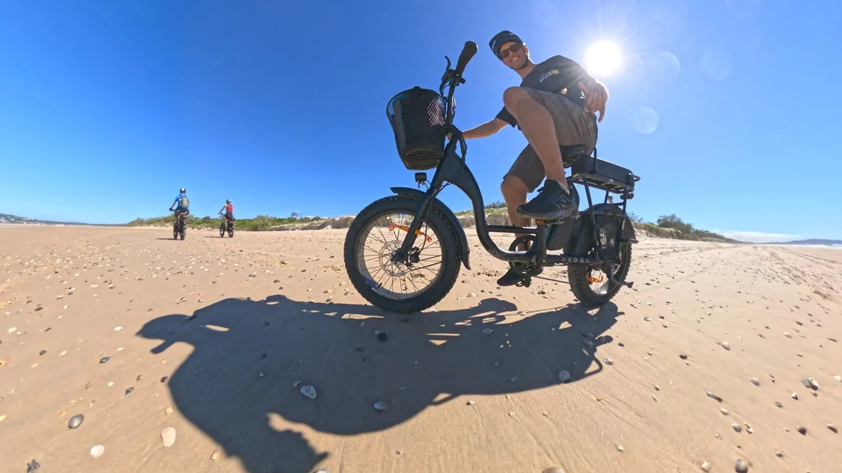 Noosa North Shore Electric Fat Bike Beach Ride | Experience Oz-4