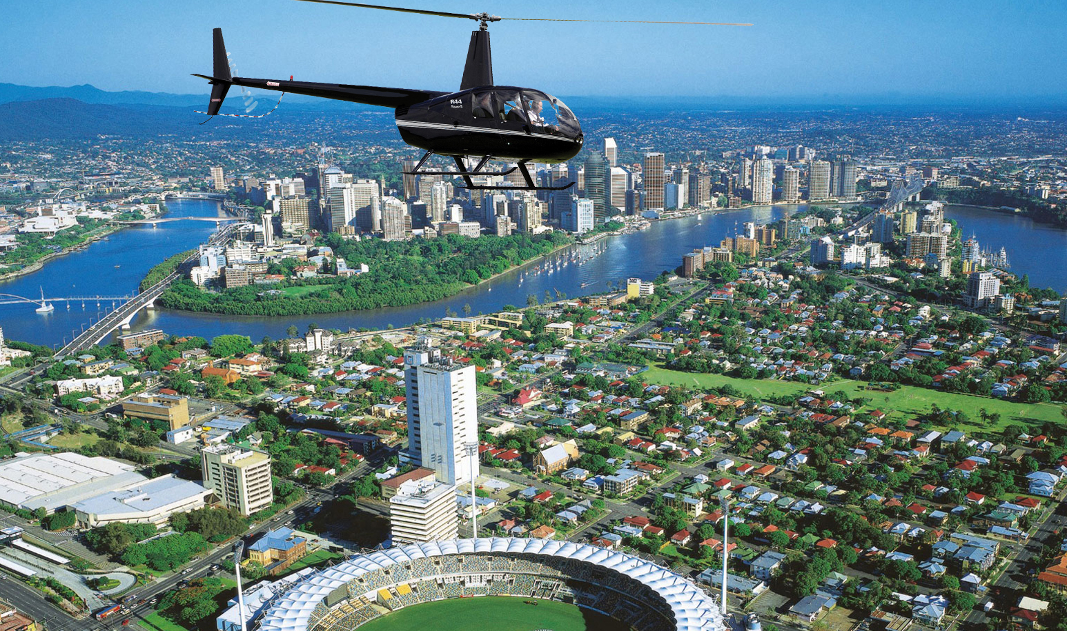 Brisbane City Highlights Helicopter Flight