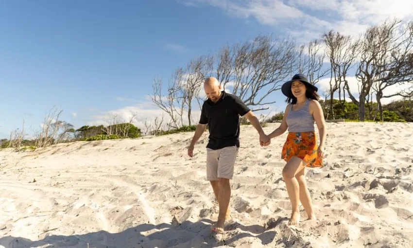 4WD Beach, Bunker and Kayak Tour, Half Day - Bribie Island