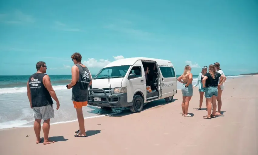 4WD Beach, Bunker and Kayak Tour, Half Day - Bribie Island
