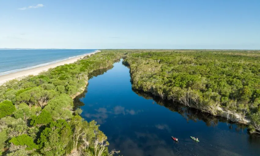 4WD Beach, Bunker and Kayak Tour, Half Day - Bribie Island