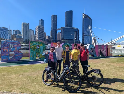 Brisbane Guided Electric Bike Tour - 3 Hours
