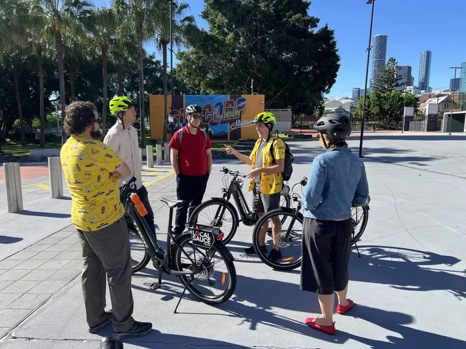 Brisbane Guided Electric Bike Tour - 3 Hours | Experience Oz