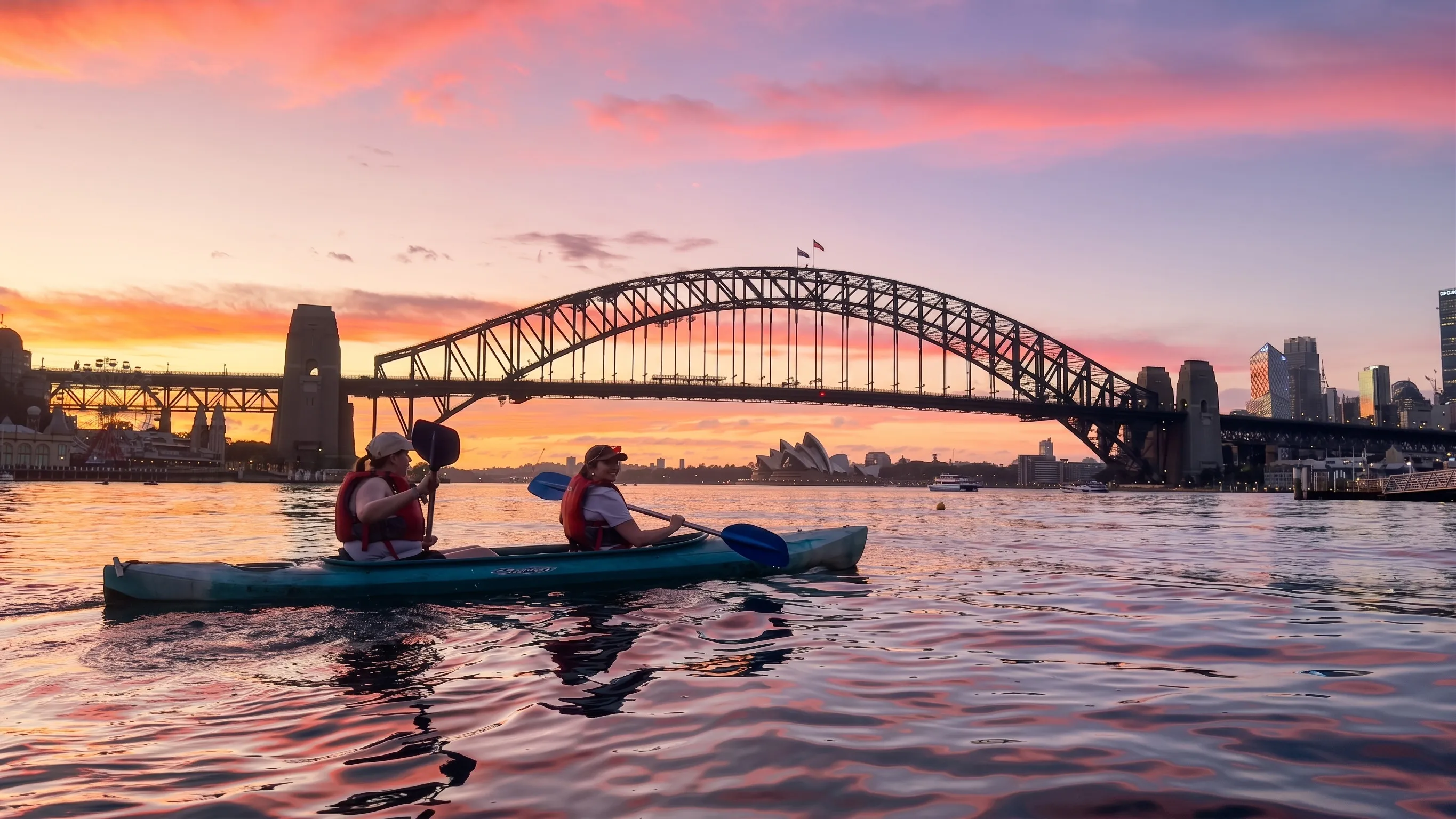 Sydney Sunrise Kayak, Coffee & Pastry - For 2 | Experience Oz-4