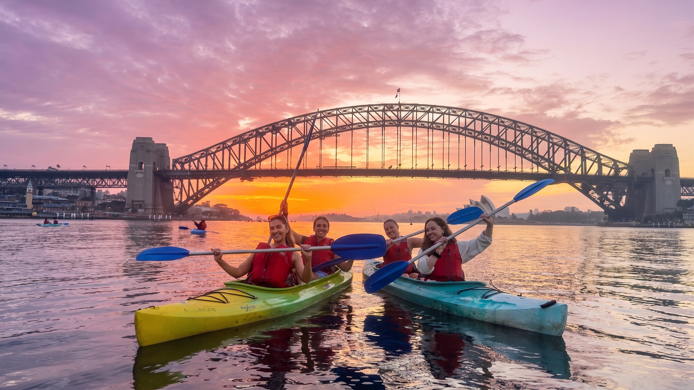 Sunrise Double Kayak Tour, 2 Hours - For 2 – Sydney Harbour
