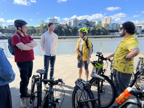 Brisbane E-Bike Food Tour - 4 Hours