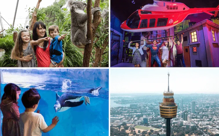 Sydney Triple Attraction Combo Pass | Experience Oz