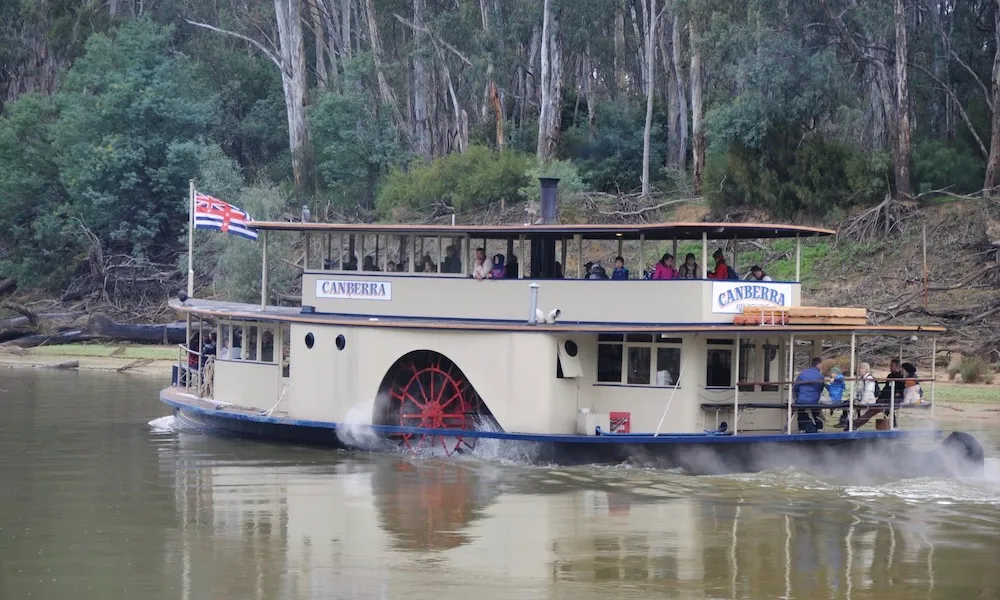 Murray River Cruise with Winery Lunch - Book Now | Experience Oz-1